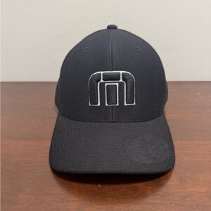 Travis Mathew Black Golf Hat Size S/M